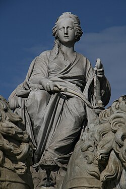 Detalle de la Fuente de Cibeles