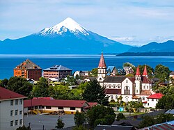Vista panorámica de Puerto Varas