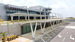 Terminal de pasajeros del aeropuerto