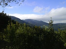 Detalle del paisaje y entorno del monte Urko