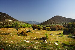Localización de Arcadia en Grecia