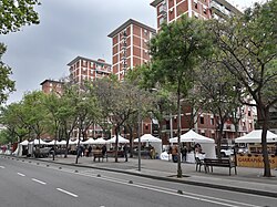 Puestos de comercio callejero