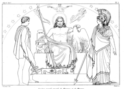 Representación de la figura de Zeus en la antigüedad