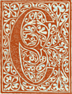 Épsilon en una letra capital del Etymologicum Magnum (1499)