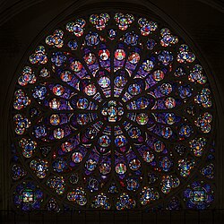 Rosetón Sur de Notre Dame