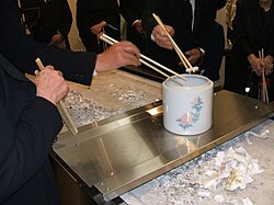 Ceremonia funeraria en Japón