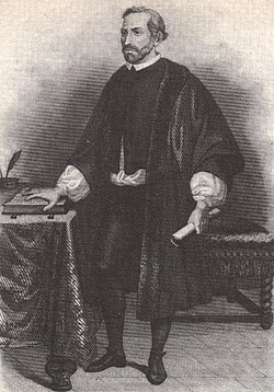 Retrato histórico de Pau Claris, figura clave de la sublevación catalana.