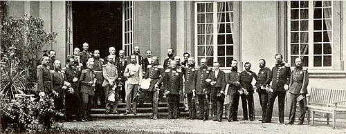 Encuentro de monarcas en Fráncfort en 1863
