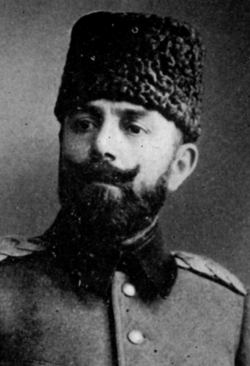 Retrato oficial de Cemal Bajá