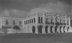 Palacio del Gobernador portugués en Diu en 1949