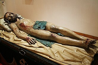 Cristo yacente de Gregorio Fernández