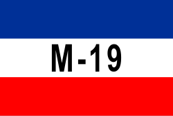 Bandera del M-19