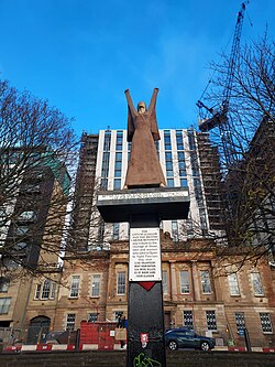 Monumento a La Pasionaria en Glasgow