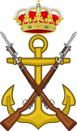 Escudo oficial de la Infantería de Marina