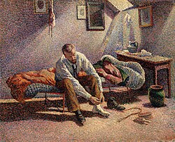 Morning, Interior de Maximilien Luce