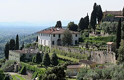 La villa medicea en Fiesole