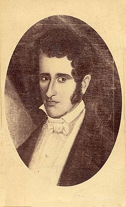 Retrato de época o representación biográfica de José Fernández Madrid