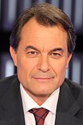 Artur Mas durante la sesión de investidura