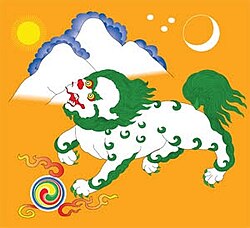 Documentación visual histórica de la vexilología tibetana