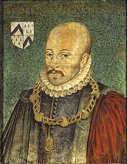 Retrato de Michel de Montaigne por Daniel Dumonstier