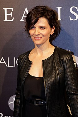 Retrato de la actriz Juliette Binoche