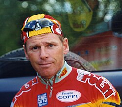 Pascal Hervé compitiendo en el Critérium de Lèves 2000