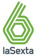 Logotipo de laSexta utilizado entre 2005 y 2007