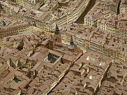 Maqueta histórica de Madrid realizada por León Gil de Palacio