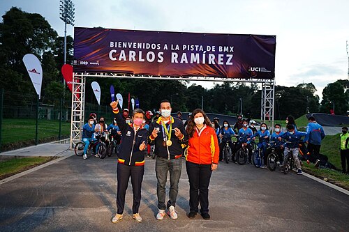 Pista de BMX en Bogotá