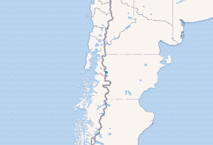 Mapa histórico de la cuenca del río Palena