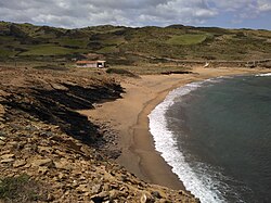 Paisaje costero del norte de Menorca