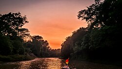 Amanecer en el Parque Nacional Madidi en Bolivia.