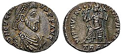 Representación histórica de un general romano