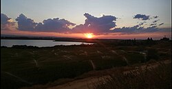 Atardecer en la Laguna de Sariñena
