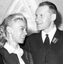 Ludmila Belousova y Oleg Protopopov en 1966