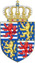El escudo de armas pequeño del gran duque