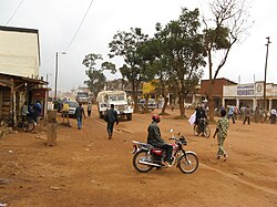 Vista general de la ciudad de Butembo