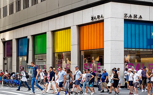 Tienda Zara en Nueva York