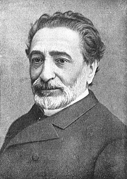 Práxedes Mateo Sagasta, ministro y presidente del Consejo de Ministros de España.