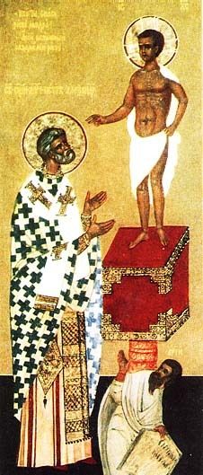 Visión de Pedro de Alejandría en una pintura rusa del siglo XIX