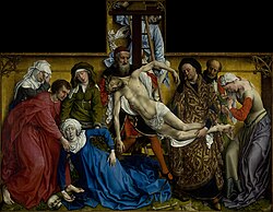 El Descendimiento de Rogier van der Weyden.