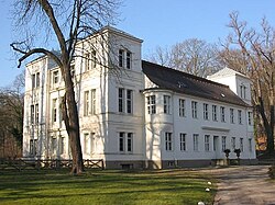 Fachada del Castillo de Humboldt en Tegel