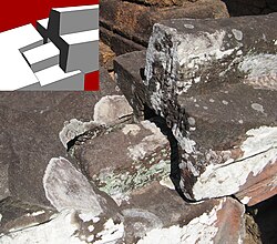 Detalle de cajeados labrados en la piedra de los monumentos de Angkor