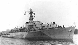 Fragata británica de la clase Loch empleada durante la Segunda Guerra Mundial