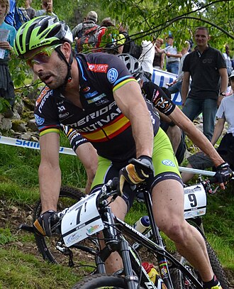 José Antonio Hermida en competiciones de ciclismo de montaña