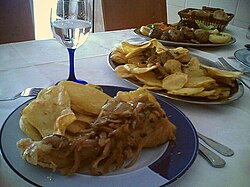 Plato de Bacalhau à minhota