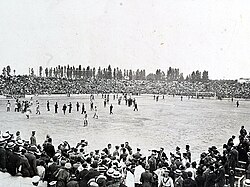 Fotografía histórica de Mestalla tras su inauguración