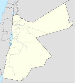 Ubicación de As-Salt en Jordania