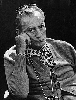 Fotografía retrato de Luchino Visconti en 1972