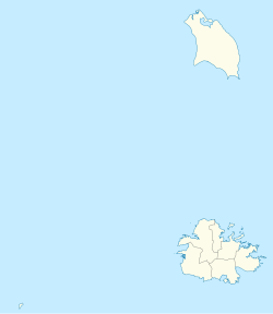 Ubicación geográfica de Saint John en el territorio de Antigua y Barbuda